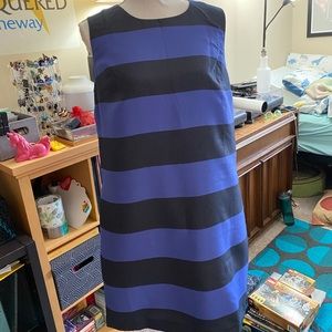 Banana Republic Blue & Black Dress; 14